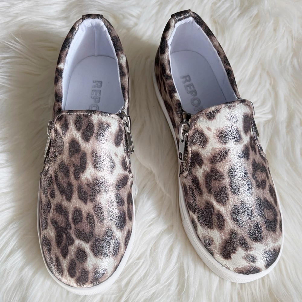 NWOB Leopard Print Sneakers